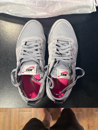 Deportivas Nike grises y rosas Talla 42/43
