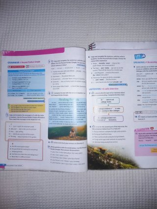 libros de Inglés 4 de Eso del Miguel Fernández