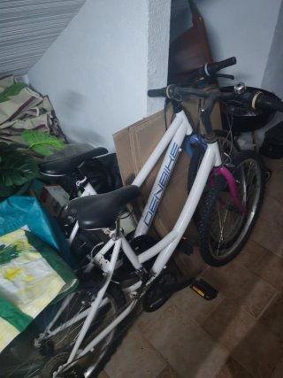 Bicicletas Blancas y Azules