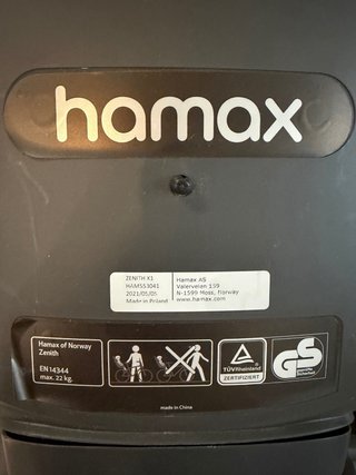 Silla bici Hamax Zenith