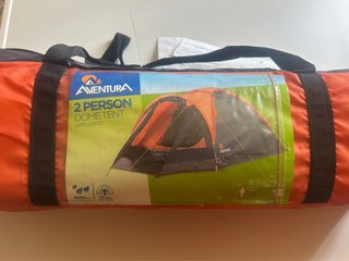 Tienda campaña AVENTURA 2 personas con porche