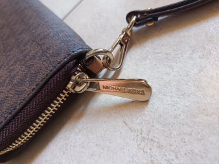 Portafoglio Michael Kors monogram marrone