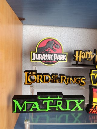 Letreros de Sagas de Películas