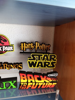 Letreros de Sagas de Películas