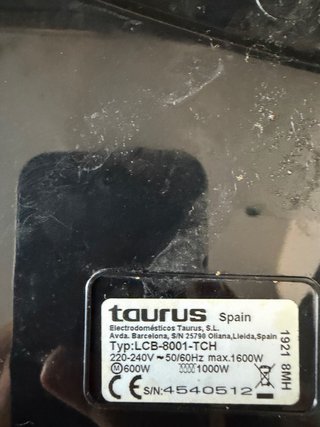 Taurus Mycook Touch Black Edition + Accesorios