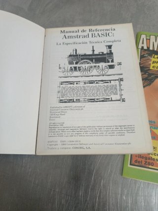 Libro Manual de Referencia Basic Amstraf CPC 464