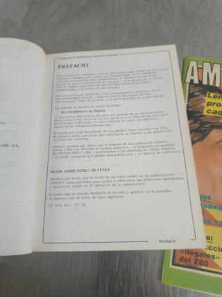 Libro Manual de Referencia Basic Amstraf CPC 464