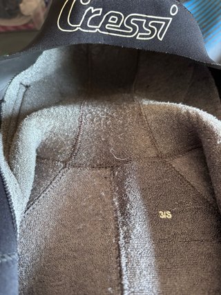 Neopreno CRESSI con capucha y cremallera 5mm 3S