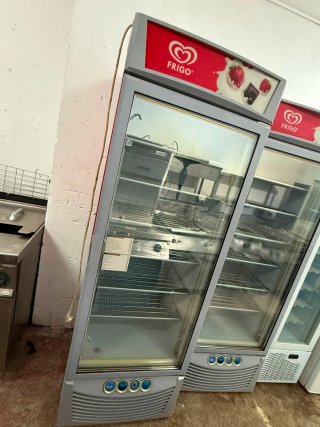 Congelador Frigo con puerta de cristal