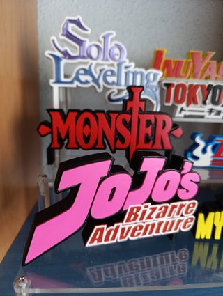 Coleccion letreros anime manga