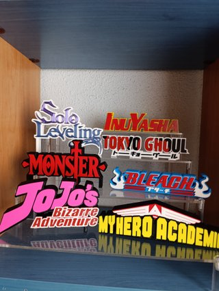 Coleccion letreros anime manga
