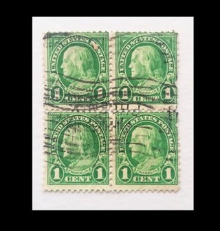 Sellos postales USA Franklin EEUU