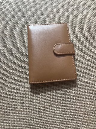 Cartera de documentos piel marrón