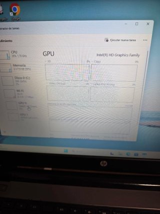 Ordenador portátil HP Intel icore 3, 8RAM
