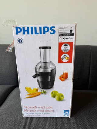 Licuadora extractora Philips Viva Collection HR185