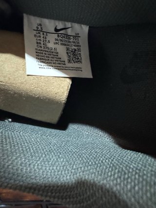 Nike Air Force 1 Gris y Rojo