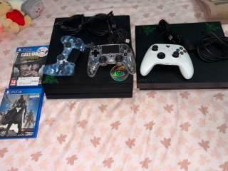 PS4 Pro 1TB y Xbox One X 1TB