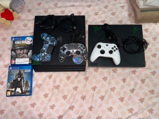 PS4 Pro 1TB y Xbox One X 1TB