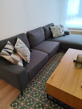 Sofá Chaiselongue Gris