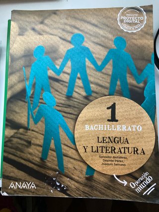 Lengua y Literatura, 1 Bachhillerato