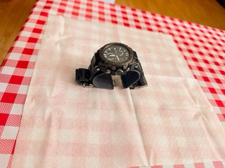 Reloj Roselin Negro y Gris