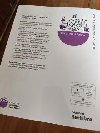 Geografía e historia 1 Eso Valencia