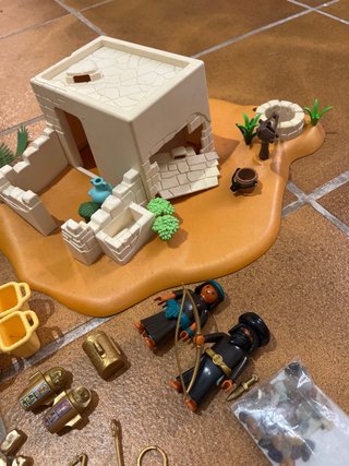 Playmobil Casa Egipcia con Figuras y Accesorios