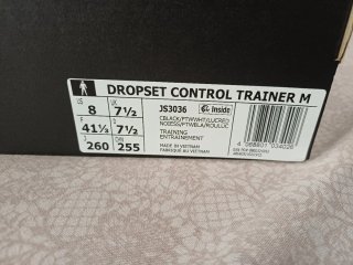 Adidas Dropset Control Trainer 41 1/3