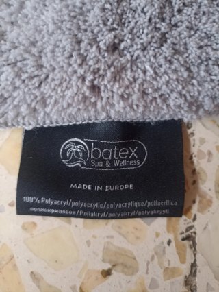 Alfombra de baño Batex Spa & Wellness gris