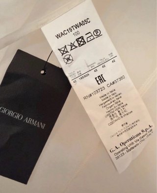 Camicia Giorgio Armani donna bianca
