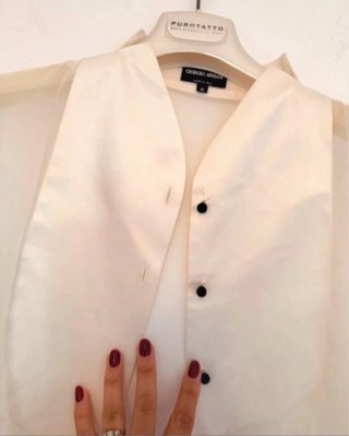 Camicia Giorgio Armani donna bianca