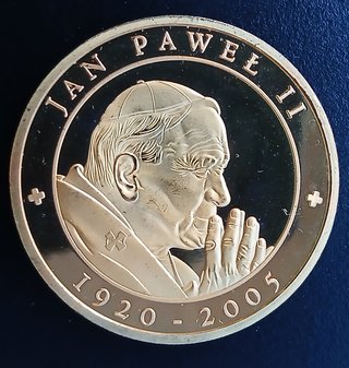 Medalla en memoria de Juan Pablo II (1920-2005)