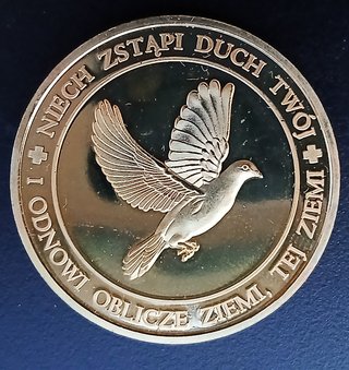 Medalla en memoria de Juan Pablo II (1920-2005)