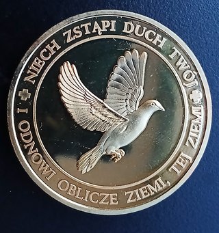 Medalla en memoria de Juan Pablo II (1920-2005)