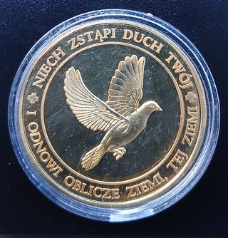 Medalla en memoria de Juan Pablo II (1920-2005)