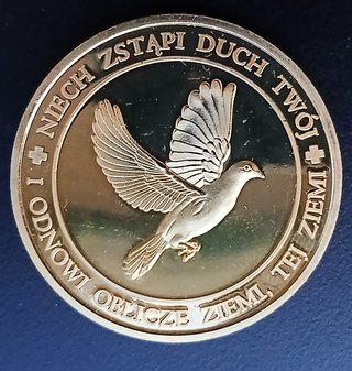 Medalla en memoria de Juan Pablo II (1920-2005)