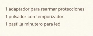 Lote Elementos Protección Eléctrica