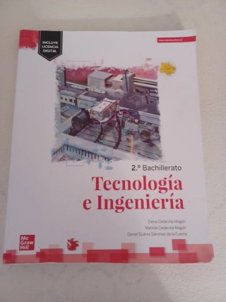 2° Bachillerato Tecnología e ingeniería. Mc Graw H