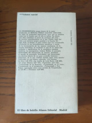 Obras de Pérez Galdós