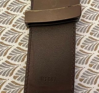 Cintura Louis Vuitton Marrone/Oro