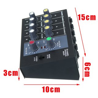 Mini mixer audio 8 canali