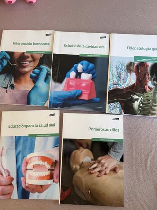 Pack libros higiene bucodental ilerna