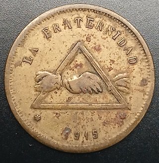 Cooperativa “LA FRATERNIDAD” 10 Céntimos 1915