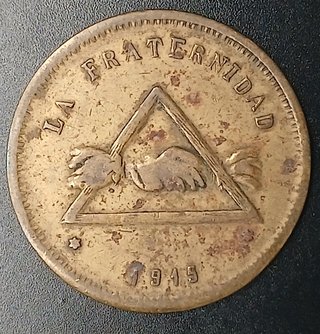 Cooperativa “LA FRATERNIDAD” 10 Céntimos 1915
