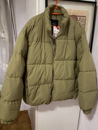 Cazadora acolchada Lefties XXL verde oliva