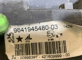 Faro antiniebla der 964194548003 peugeot 407 61848