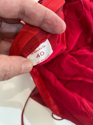 242 Traje Flamenca Sirena Rojo