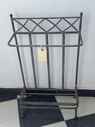 Paragüero Vintage Metal Gris