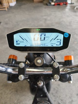 Moto Eléctrica Scooter negra