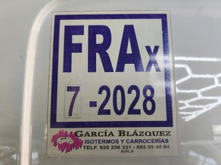 Opel Vivaro L1H1 Frigorífico 0oC FRAX